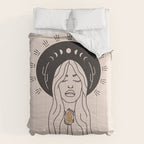 Desert Angel in Black & Cream Comforter Gallery Image 6
