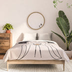 Desert Angel in Black & Cream Comforter Gallery Image 3