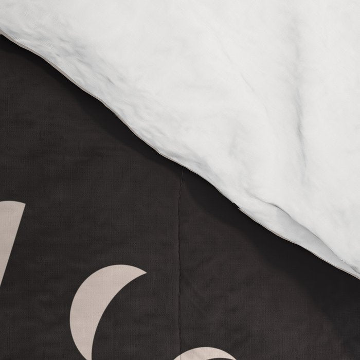 Desert Angel in Black & Cream Comforter Gallery Image 4