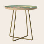 Idyllic Orchard Landscape Side Table Gallery Image 1