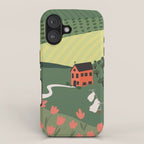 Idyllic Orchard Landscape iPhone Case Gallery Image 1