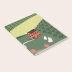 Idyllic Orchard Landscape Notebook Gallery Image 2
