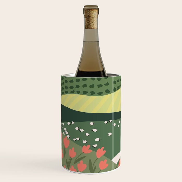 Idyllic Orchard Landscape Wine Chiller Gallery Image 2