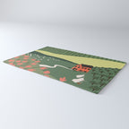 Idyllic Orchard Landscape Rug Gallery Image 3