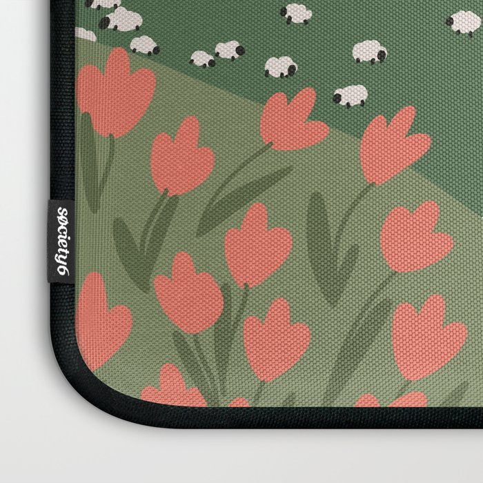 Idyllic Orchard Landscape Laptop Sleeve Gallery Image 3