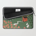 Idyllic Orchard Landscape Laptop Sleeve Gallery Image 2