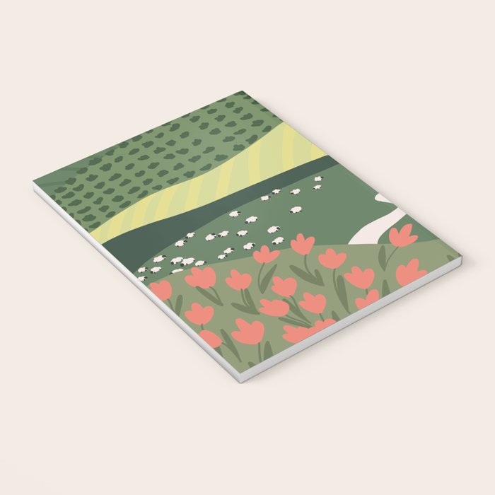 Idyllic Orchard Landscape Notebook Gallery Image 3