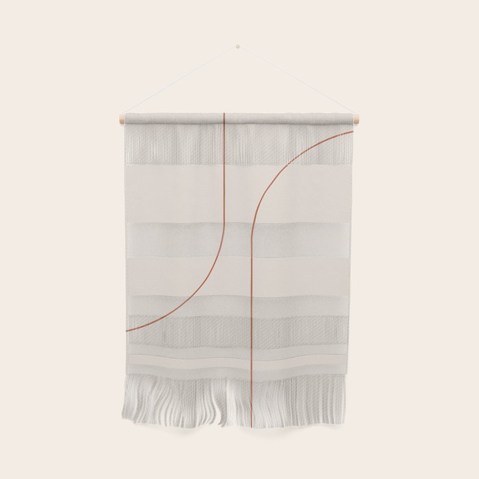 Modern Minimal Line Abstract XXVI Wall Hanging Gallery Image 1