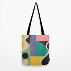 Colorful Geometric Abstract Art 21 Tote Bag Gallery Image 2