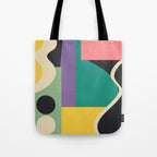 Colorful Geometric Abstract Art 21 Tote Bag Gallery Image 1
