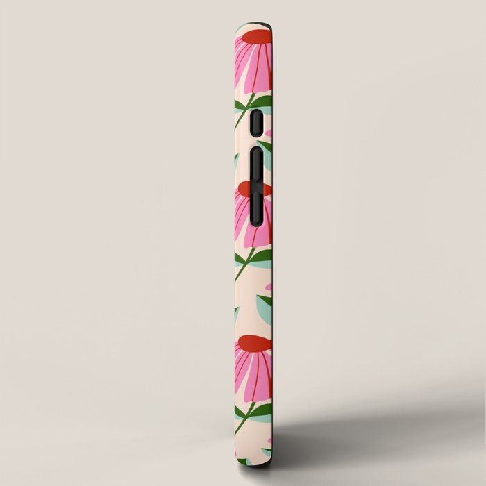 Pink and Red Daisy iPhone Case Gallery Image 2