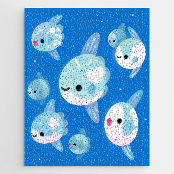 Swimming Sunfish Jigsaw Puzzle