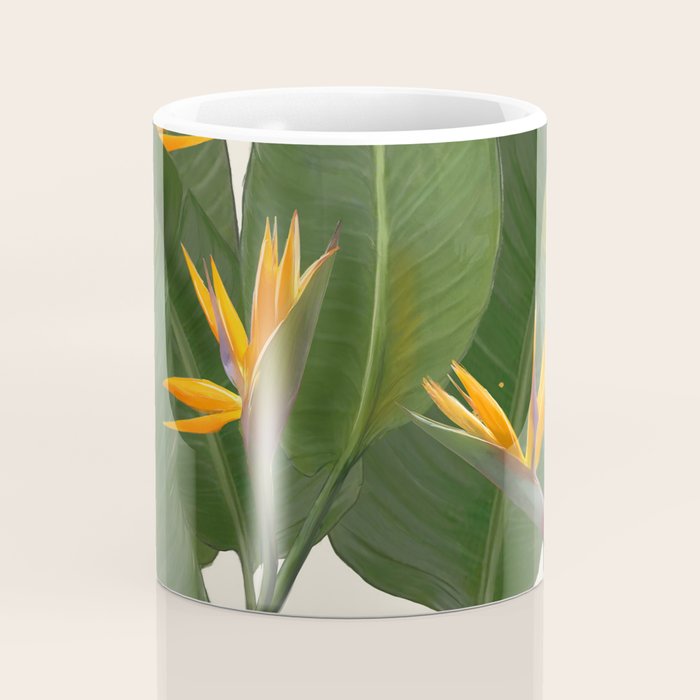 tropical floral Coffee Mug Gallery Image 4