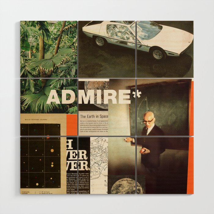Admire Wood Wall Art Gallery Image 1