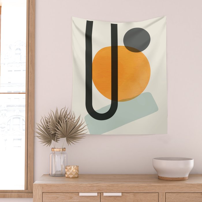 Oranges Wall Tapestry Gallery Image 2