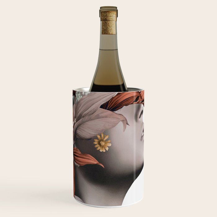 Floral Portrait 10 Wine Chiller Gallery Image 1