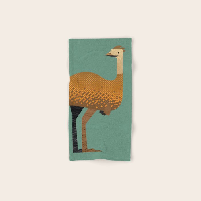 Whimsy Emu Bath Towel Gallery Image 1