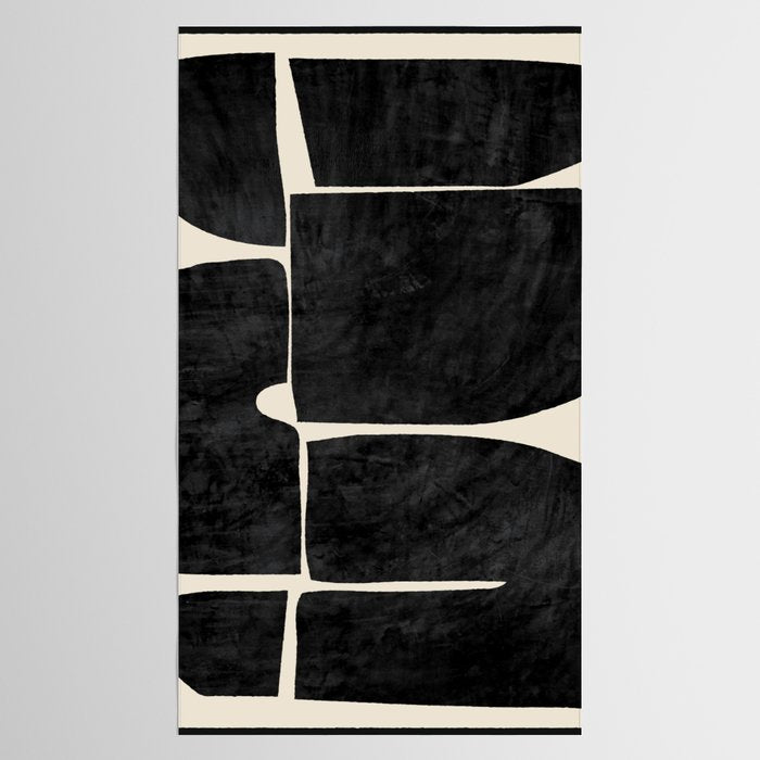 Modern Abstract Minimal Shapes 214 Tablecloth Gallery Image 2