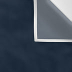 Minimal, Solid Color, Dark Navy Blue Wall Tapestry Gallery Image 3