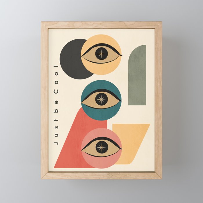 Just Be Cool 3 Mini Art Print Gallery Image 1
