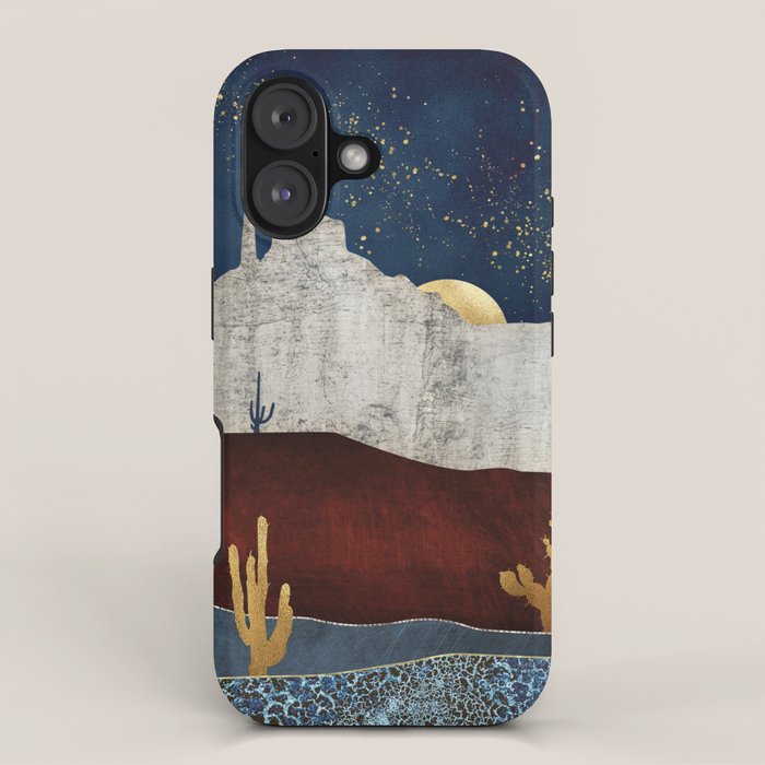 Moonlit Desert iPhone Case Gallery Image 1