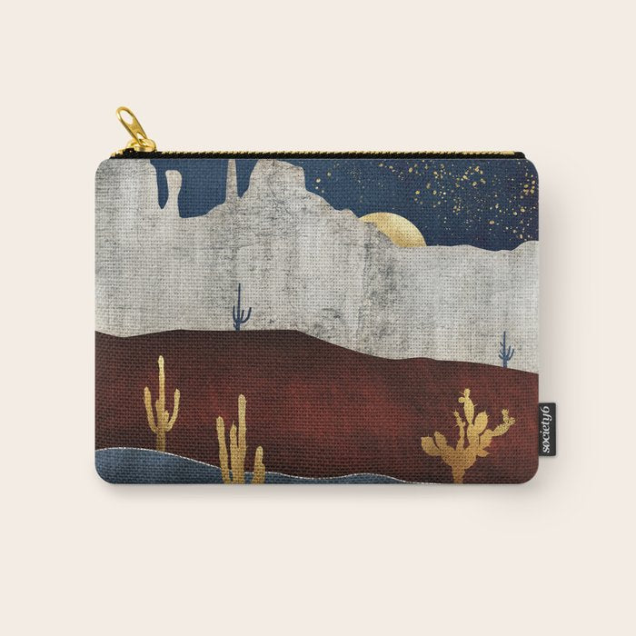 Moonlit Desert Carry All Pouch Gallery Image 1