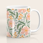 Mila I - boho nature inspired illustration Coffee Mug Gallery Image 1