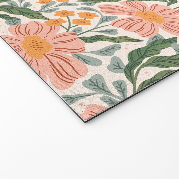 Mila I - boho nature inspired illustration Welcome Mat Gallery Image 2