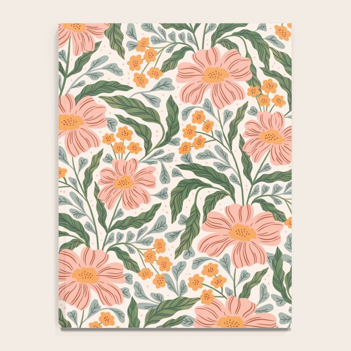 Mila I - boho nature inspired illustration Notebook Gallery Image 4