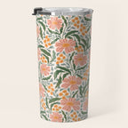 Mila I - boho nature inspired illustration Travel Mug Gallery Image 3