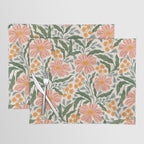 Mila I - boho nature inspired illustration Placemat Gallery Image 1