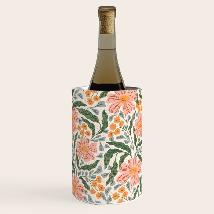 Mila I - boho nature inspired illustration Wine Chiller Gallery Image 3