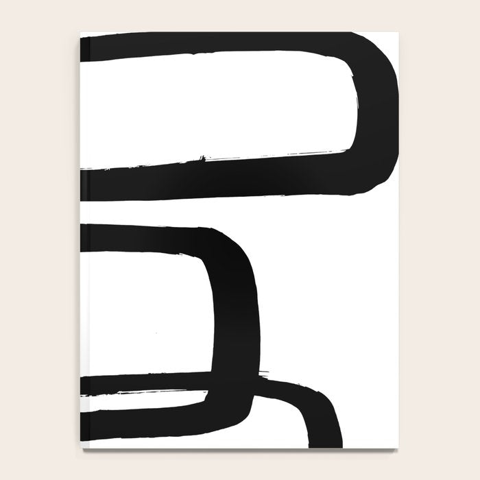 Mod Ink White Background Notebook Gallery Image 4