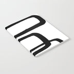 Mod Ink White Background Notebook Gallery Image 2