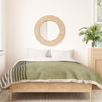 Olive Green Brown Gray Black Bold Lines Artwork Duvet Cover Gallery Image 3