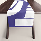 Abstract stripe mosaic Table Runner Gallery Image 1