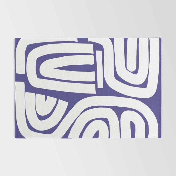 Abstract stripe mosaic Rug Gallery Image 2