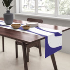 Abstract stripe mosaic Table Runner Gallery Image 2