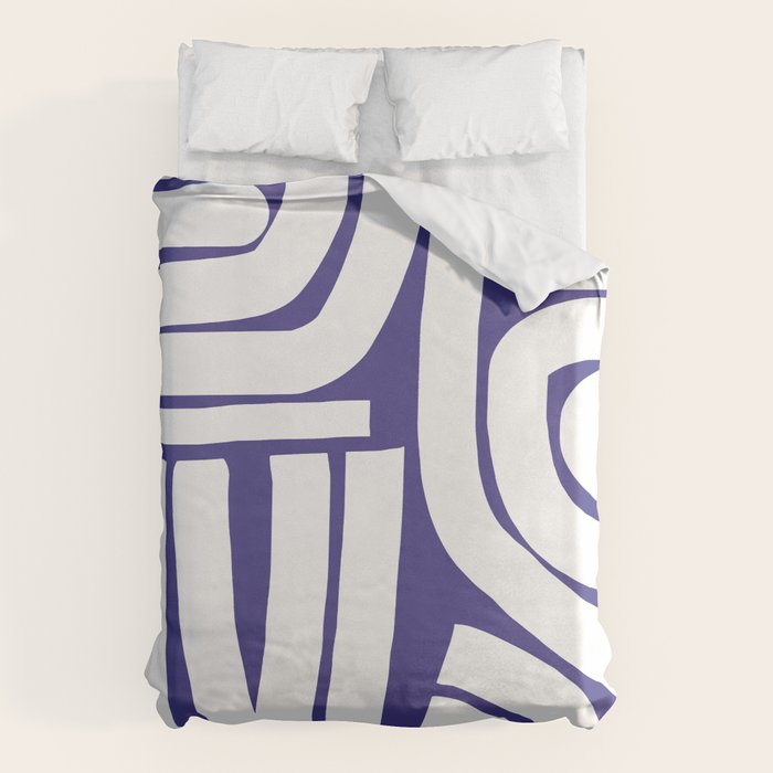 Abstract stripe mosaic Duvet Cover Gallery Image 6