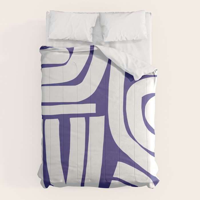 Abstract stripe mosaic Comforter Gallery Image 1