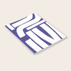 Abstract stripe mosaic Notebook Gallery Image 3