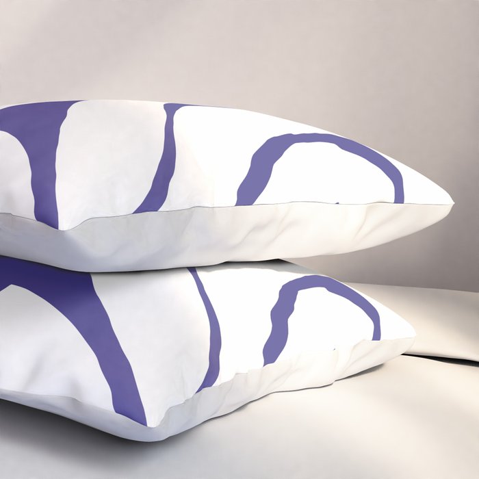 Abstract stripe mosaic Pillow Sham Gallery Image 3