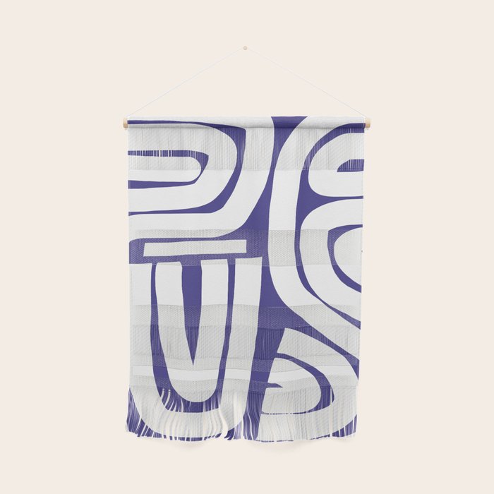 Abstract stripe mosaic Wall Hanging Gallery Image 1