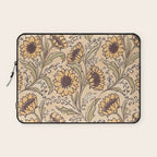 Sunflowers - gold Laptop Sleeve Gallery Image 1