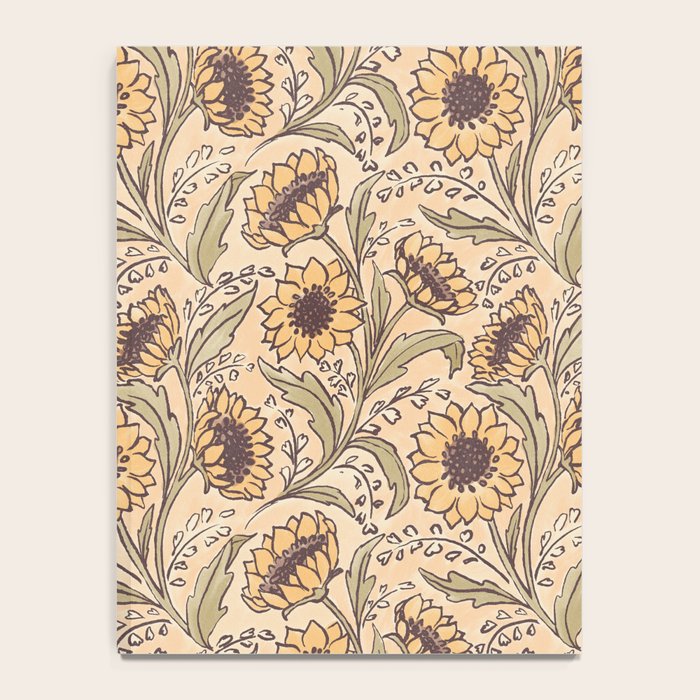 Sunflowers - gold Notebook Gallery Image 4