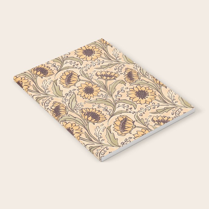 Sunflowers - gold Notebook Gallery Image 2