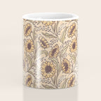 Sunflowers - gold Coffee Mug Gallery Image 4