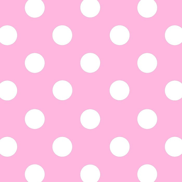 Polka Dots (White & Pink Pattern) Coffee Mug Gallery Image 2
