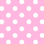 Polka Dots (White & Pink Pattern) Coffee Mug Gallery Image 2
