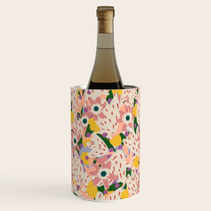 Floral Collage  Wine Chiller Gallery Image 3